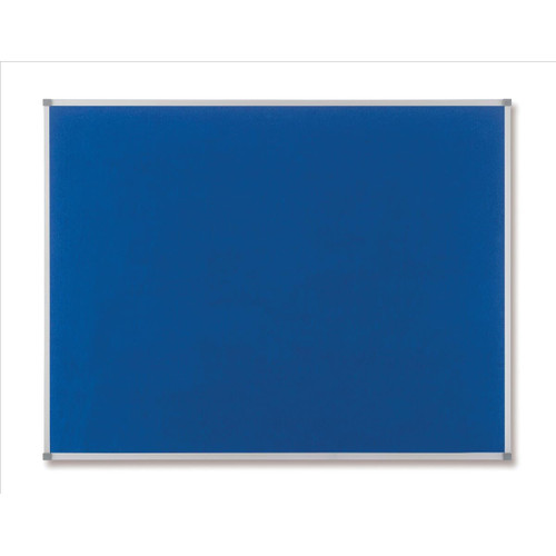 Nobo Classic Noticeboard Felt with Aluminium Frame W1200xH900mm Blue Ref 1900916