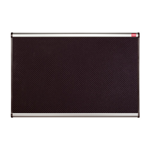 Nobo Classic Noticeboard High-density Foam with Aluminium Finish W900xH600mm Black Ref QBPF9060