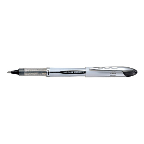 Uni-ball UB200 Vision Elite Rollerball Pen 0.8mm Tip Black Ref 707539000 [Pack 12]