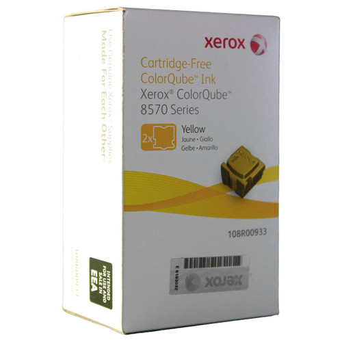 Xerox Solid Ink Sticks Page Life 4400pp Yellow Ref 108R00933 [Pack 2]