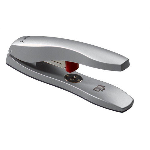 Rexel Odyssey Stapler Heavy Duty Die-cast Throat 65mm Staples 60 Sheets Silver Ref 2100048