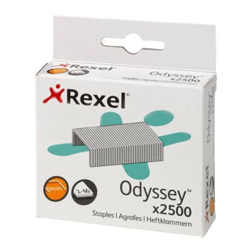 Rexel Odyssey Multipurpose Staples 9mm [for Odyssey Stapler] Ref 2100050 [Pack 2500]