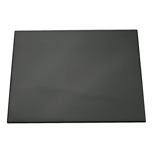 Durable Desk Mat with Transparent Overlay W650xD520mm Black Ref 7203/01