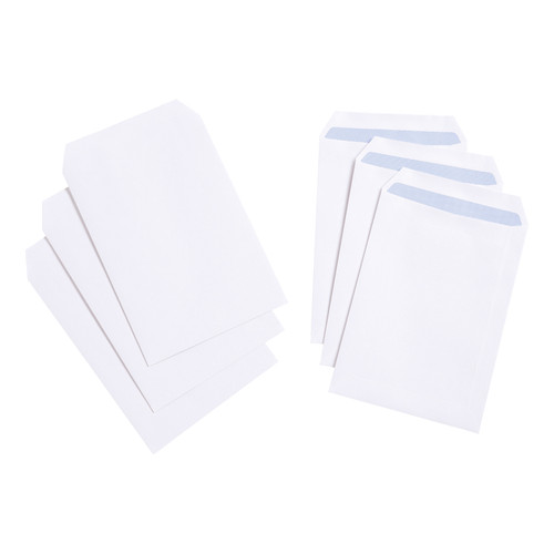 5 Star Value Envelope C5 Pocket Self Seal 90gsm White [Pack 500]