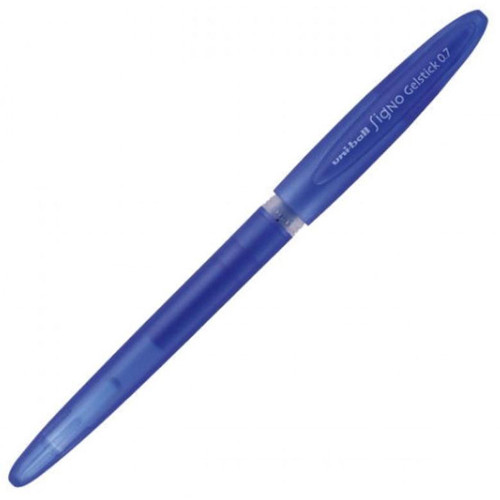 Uni-ball UM170 SigNo Gelstick Rollerball Pen 0.7mm Tip 0.5mm Line Blue Ref 735290000 [Pack 12]