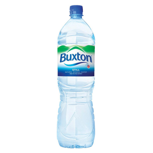 Buxton Natural Mineral Water Still Bottle Plastic 1.5 Litre Ref 742900 [Pack 6]