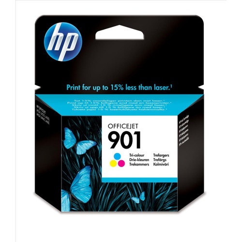 Hewlett Packard [HP] 901 Inkjet Cartridge High Yield Page Life 360pp 9ml Tri-Colour Ref CC656AE