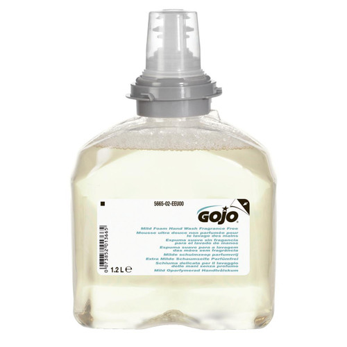 Gojo Foam Soap Hand Wash Refill Antibacterial for TFX Dispenser 1200ml Ref N06249 [Pack 2]