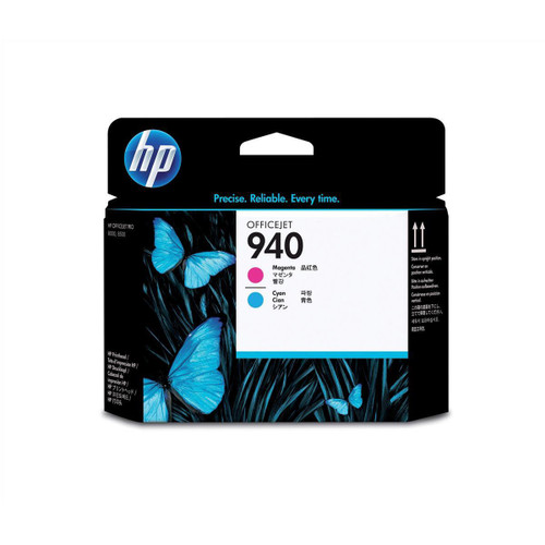 Hewlett Packard [HP] No.940 Inkjet Printhead Cyan and Magenta Ref C4901A