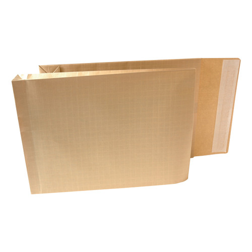 New Guardian Armour Envelopes 380x280mm Gusset 50mm Peel&Seal 130gsm Kraft Manilla Ref H28313 [Pack 100]