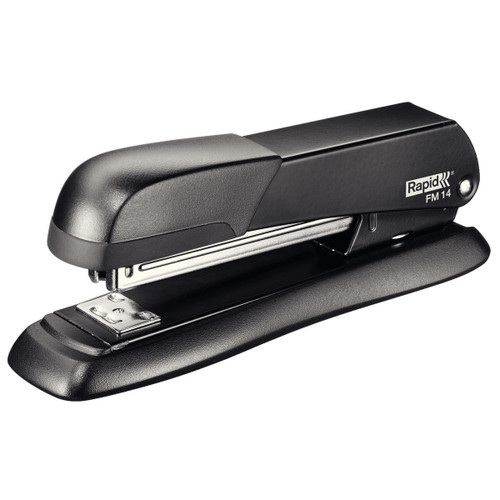 Rapid DT FM14 Stapler Full Strip Metal Black Ref 5000278