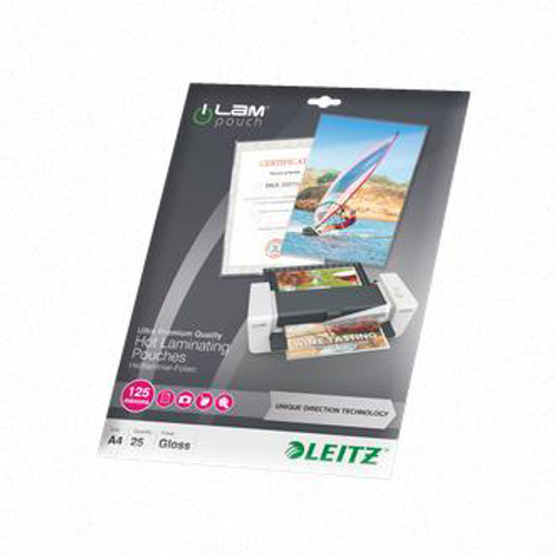 Leitz Laminator Pouch A4 250 Micron [Pack 25] Ref 74820000