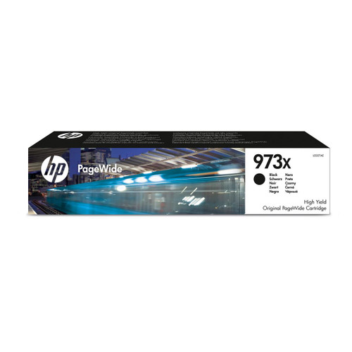 Hewlett Packard [HP] No.973X Inkjet Cartridge Page Wide HY Page Life 10000pp 182.5ml Black Ref L0S07AE