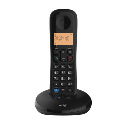 BT Everyday Cordless With Telephone Answer Machine Phone Single Ref 090665