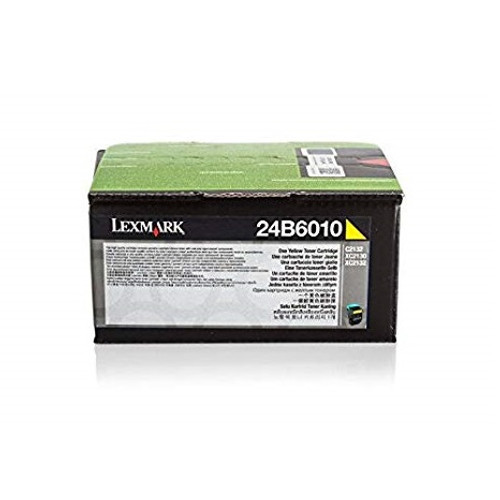 Lexmark Laser Toner Cartridge Page Life 3000pp Yellow Ref 24B6010