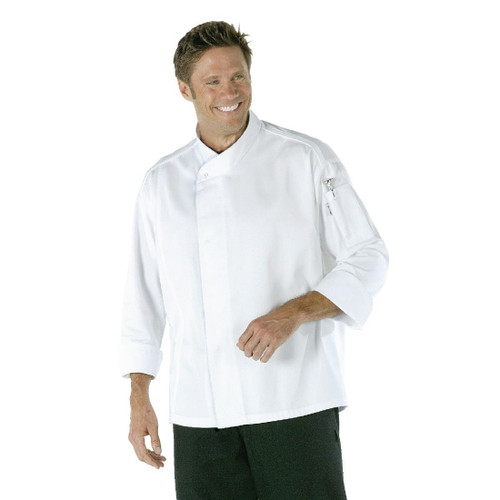 Chef Works Tours Cool Vent Unisex Chefs Jacket White M