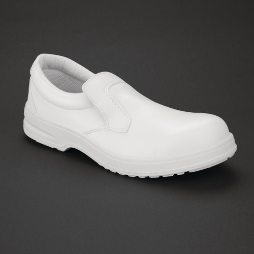 Slipbuster Lite Unisex Safety Slip On White Size 44