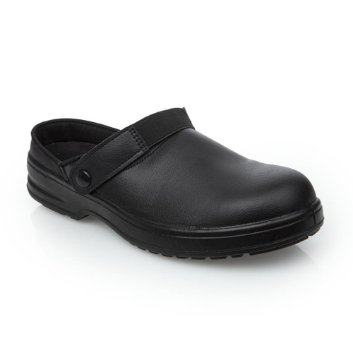 Slipbuster Lite Unisex Safety Clogs Black 41