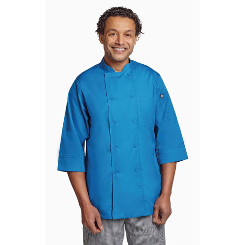Chef Works Unisex Chefs Jacket Blue 3XL