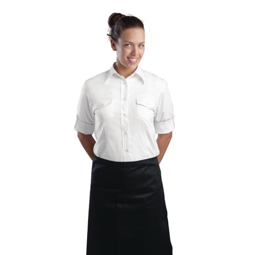 Chef Works Womens Pilot Shirt White L