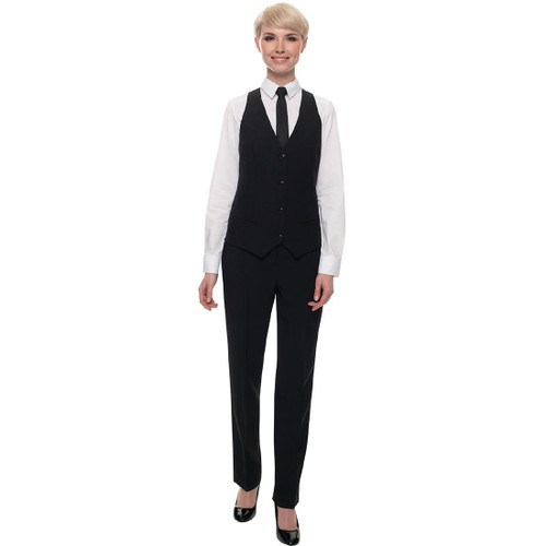 Events Ladies Black Waiting Trouser Size 10