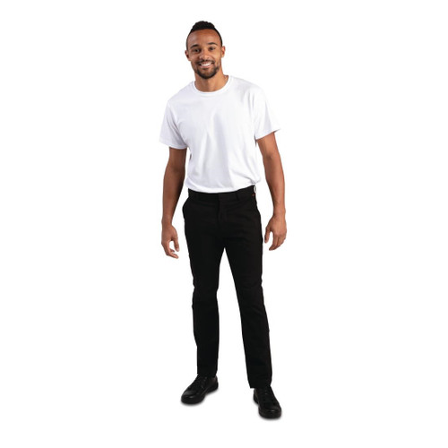 Stretch Slim Chino Trouser Black 30