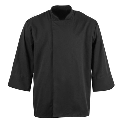 Whites Unisex Atlanta Chef Jacket Black Teflon Size L