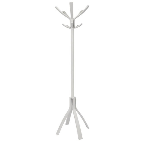 White Wooden Coat Stand