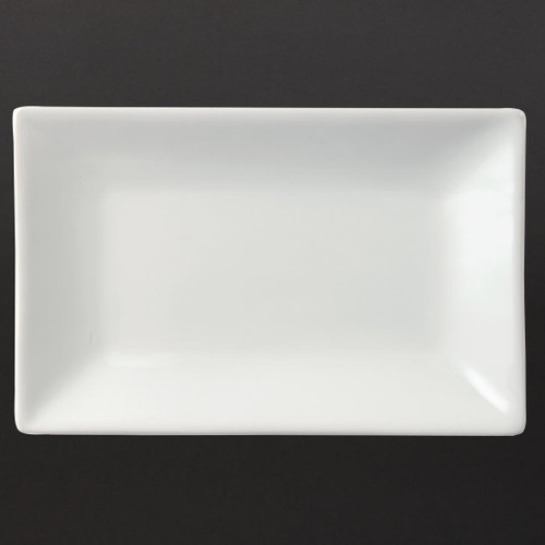Olympia Serving Rectangular Platters 200x 130mm (Pack of 6)
