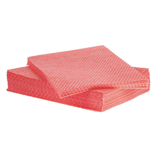 Jantex Solonet Cloths Red (Pack of 50)