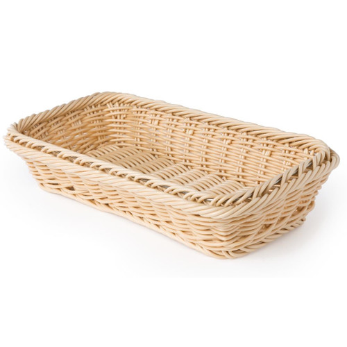 Polypropylene Natural Rattan Basket 1/3 GN