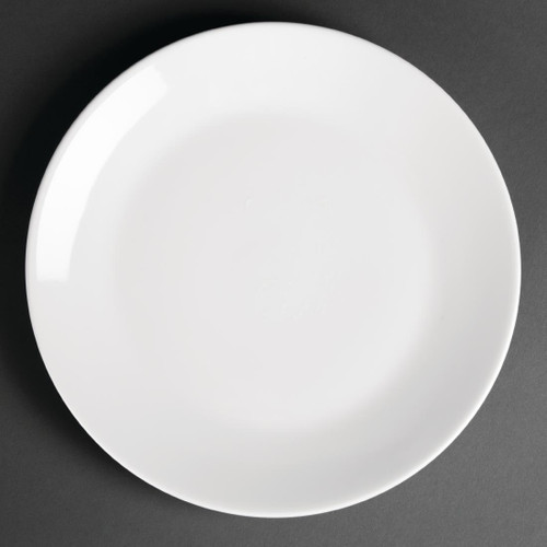 Royal Porcelain Classic White Coupe Plates 210mm (Pack of 12)