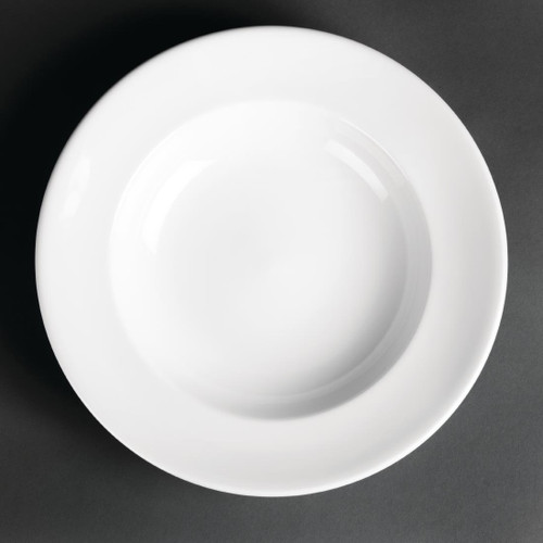 Royal Porcelain Classic White Pasta Plates 260mm (Pack of 12)