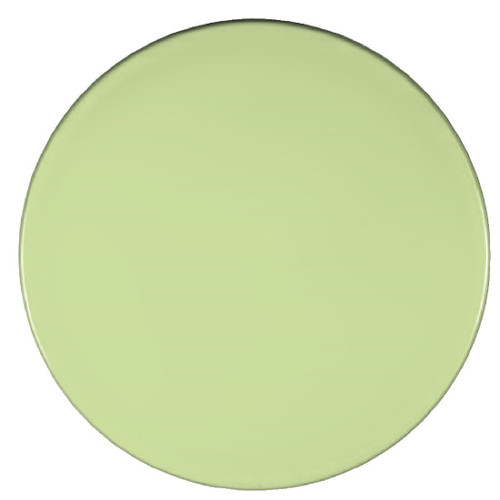 Werzalit Pre-drilled Round Table Top  Soft Green 600mm