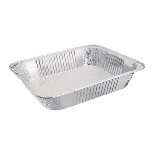 Fiesta Recyclable Foil 1/2 Gastronorm Containers (Pack of 5)