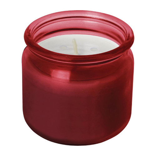 Olympia Jam Jar Candle Red (Pack of 12)
