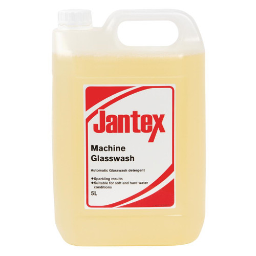 Jantex Glasswasher Detergent Concentrate 5Ltr (Twin Pack)