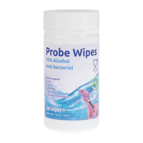 EcoTech Disinfectant Probe Wipes Tub (Pack of 200)