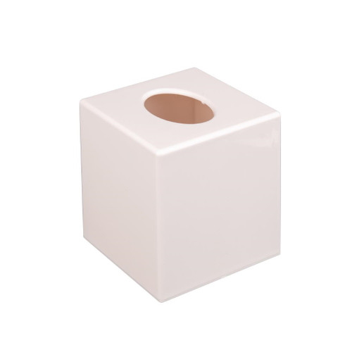 White Cube Tissue Holder