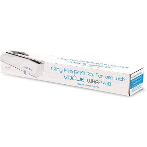 Vogue Cling Film 300m fits Wrap450 Dispenser