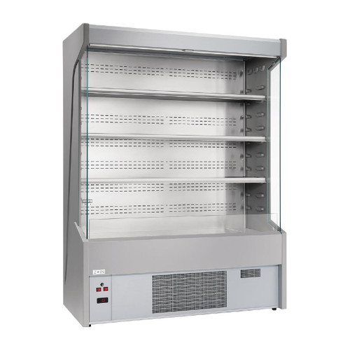 Zoin Cervinho Multideck Display Chiller with Night Curtain Grey 1000mm