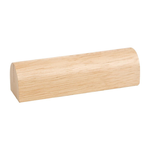 Hevea Wood Rounded Menu Holder