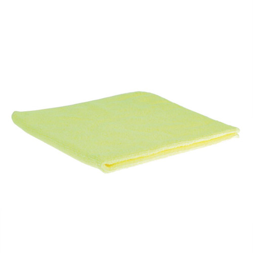 Jantex Microfibre Cloths Yellow (Pack of 5)