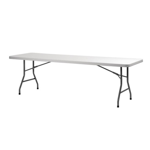 ZOWN XL240 Folding Utility Table 8ft Grey