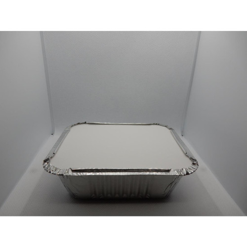White Lid for Rectangular Foil Container (Pack of 1000)