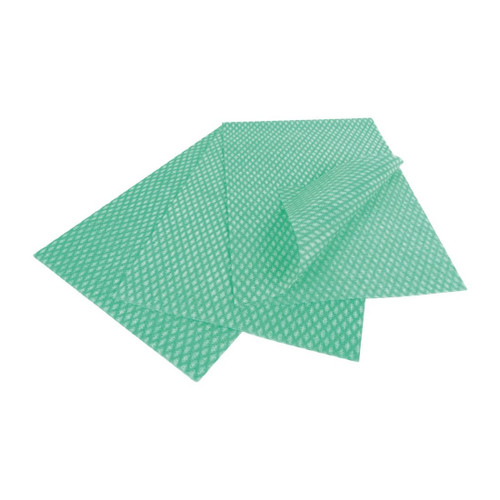 EcoTech Envirolite Super Antibacterial Cleaning Cloths Green (50 Pack)
