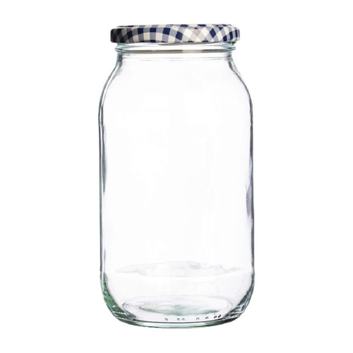 Kilner Round Twist Top Jar 725ml (Pack of 6)