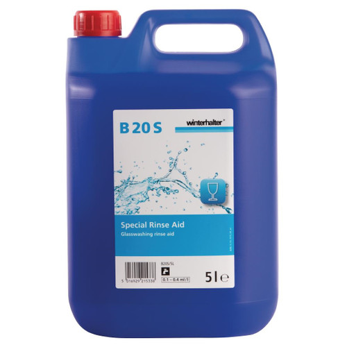 Winterhalter B20S Glasswasher Rinse Aid Concentrate 5Ltr (2 Pack)