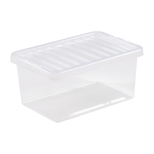 Wham Crystal Equipment Storage Box and Lid 11Ltr