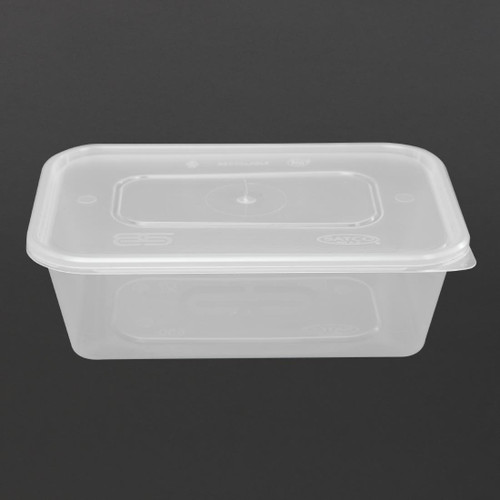 Premium Takeaway Food Containers With Lid 650ml / 23oz (Pack of 250)